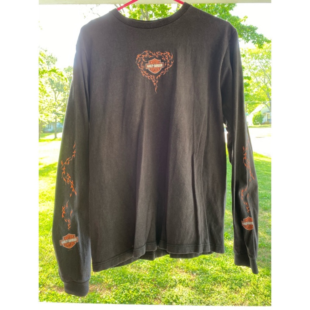 Ladies long sleeve Harley Davidson shirt